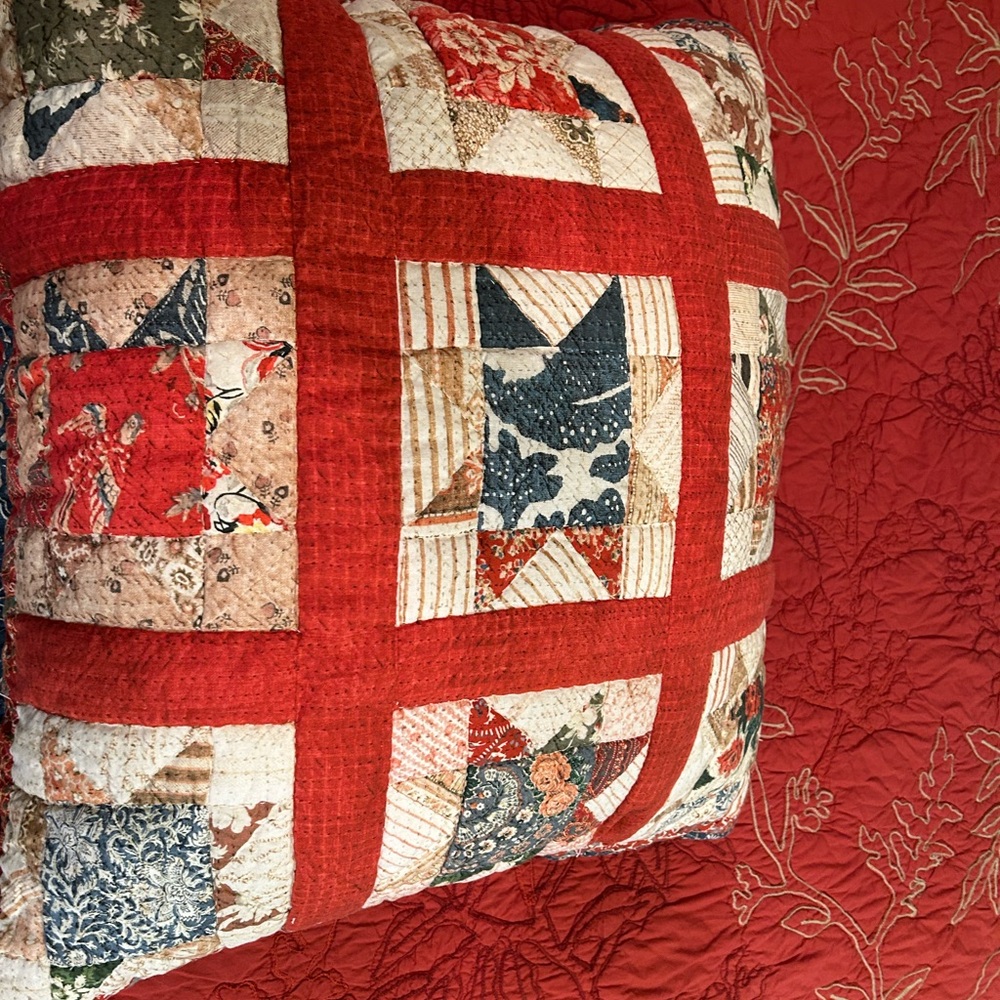 Pottery Barn Emerson reversibleCotton Pillow Sham